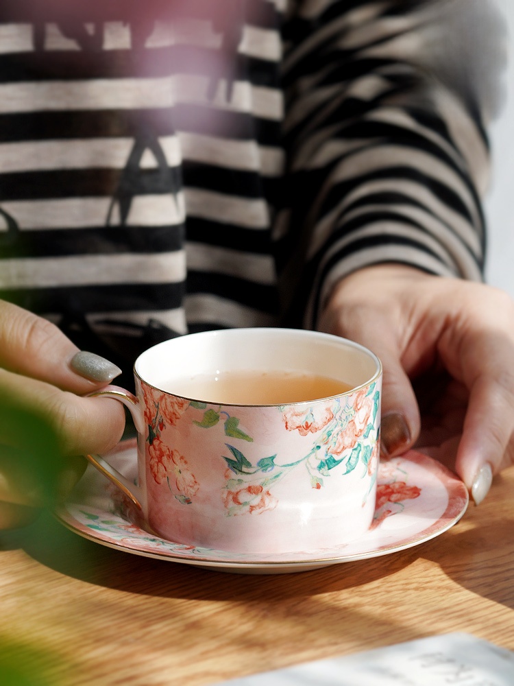 Coffee Tea English - High-End Bone China Afternoon Tea Cup
