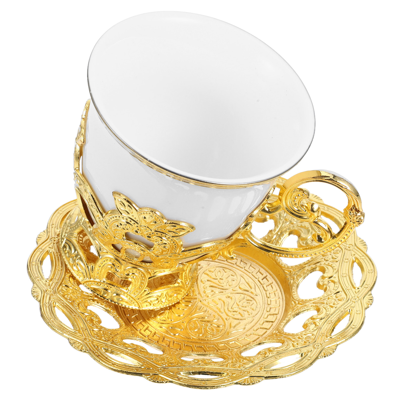 Espresso Cup Saucer - 1 Set Coffee Cup Set Turkish
