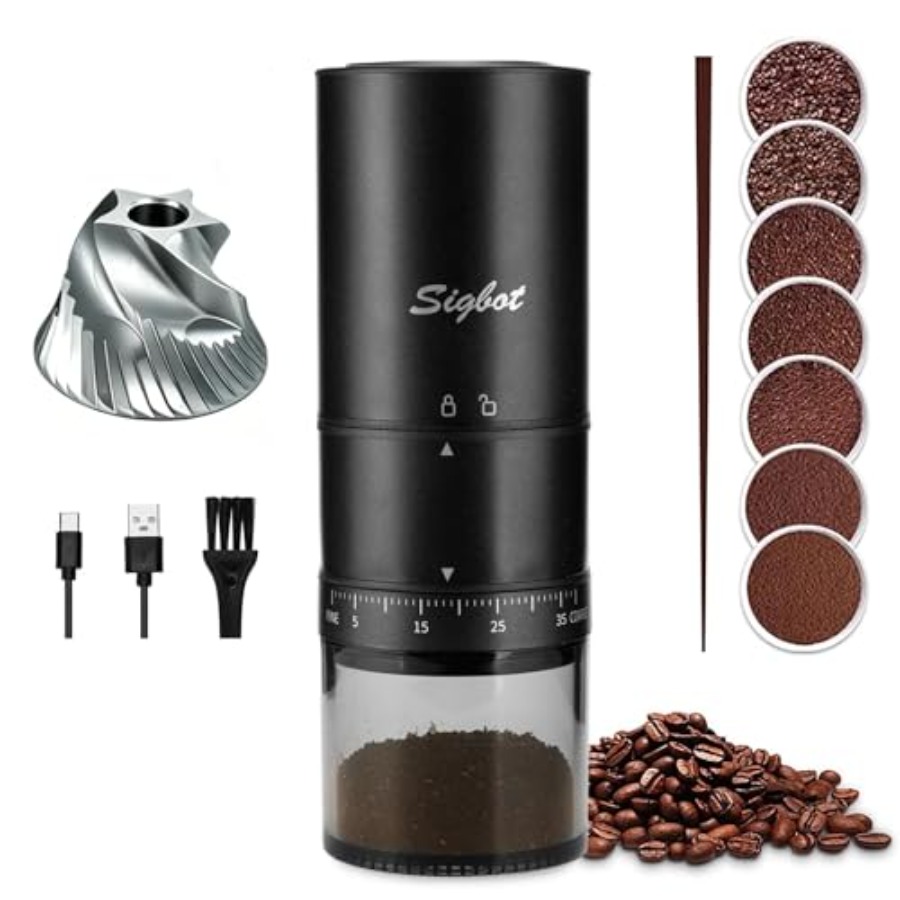 Coffee & Tea Ken'S House - Portable Electric Coffee Grinder - 38