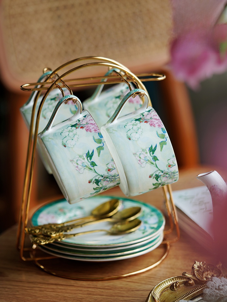 Coffee Tea English - High-End Bone China Coffee Cup And