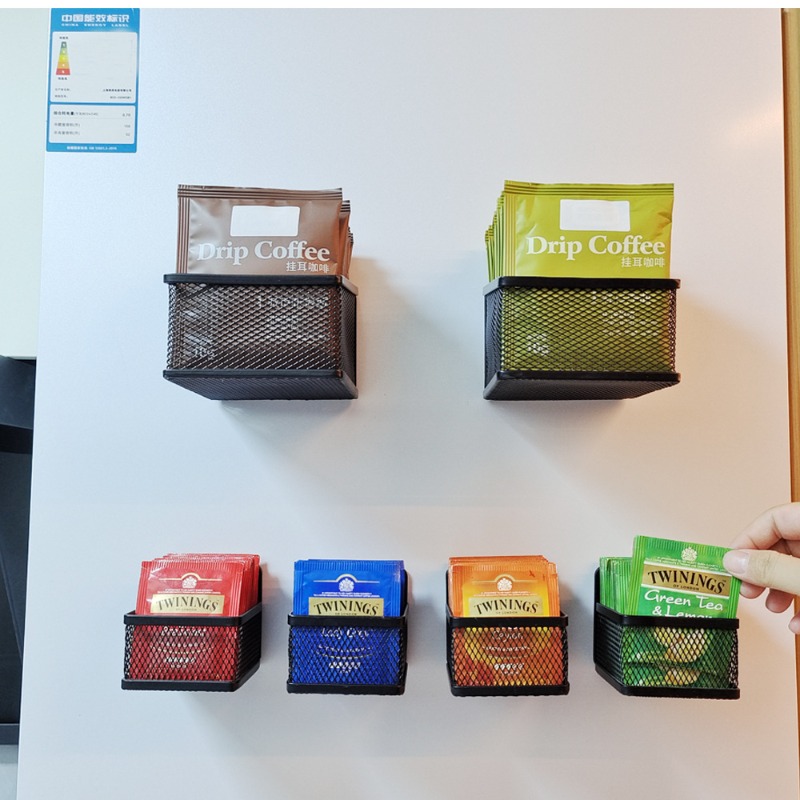 Coffee Tea Iron Absorption - Modern Minimalist Tea Bag Storage Basket