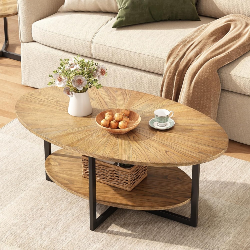Preferred Solid Wood Oval Coff - Prefer Coffee To Tea avaliação e preço