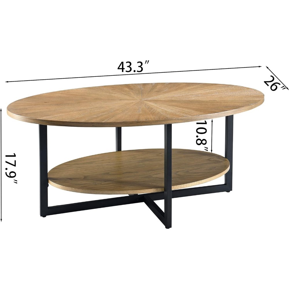 Preferred Solid Wood Oval Coff - Prefer Coffee To Tea avaliação e preço