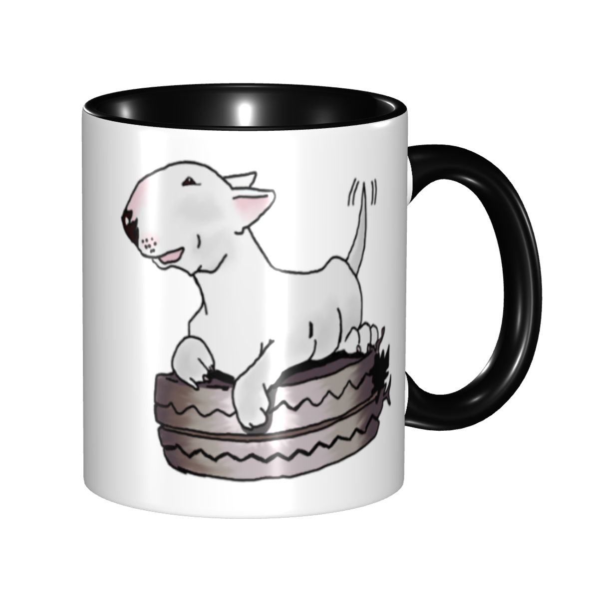 English Bull Terrier Coffee Mu - Coffee Tea English avaliação e preço