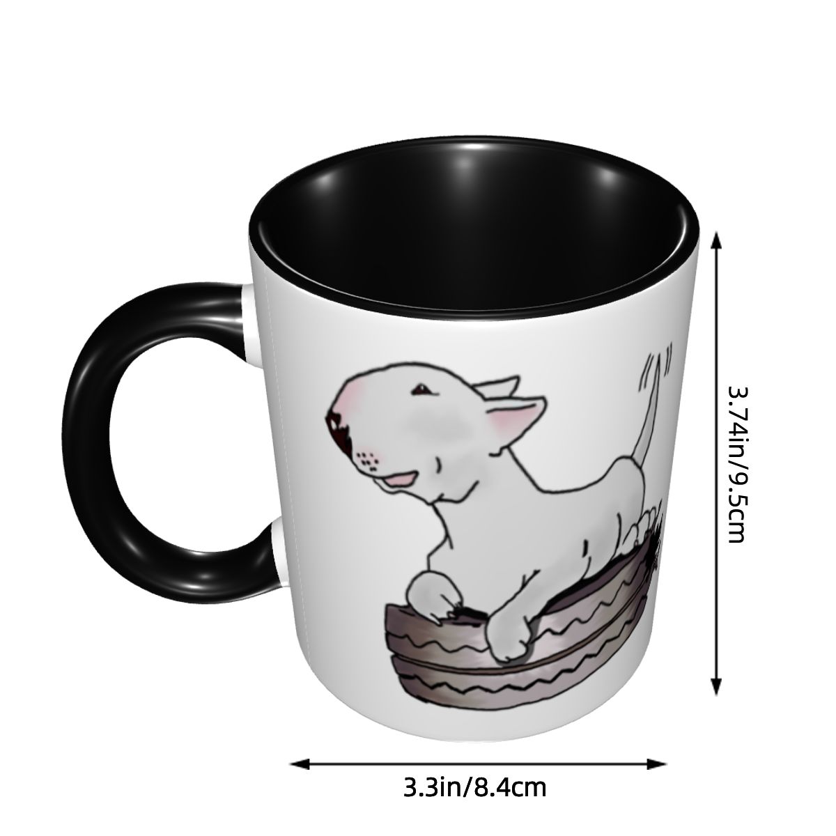 English Bull Terrier Coffee Mu - Coffee Tea English avaliação e preço