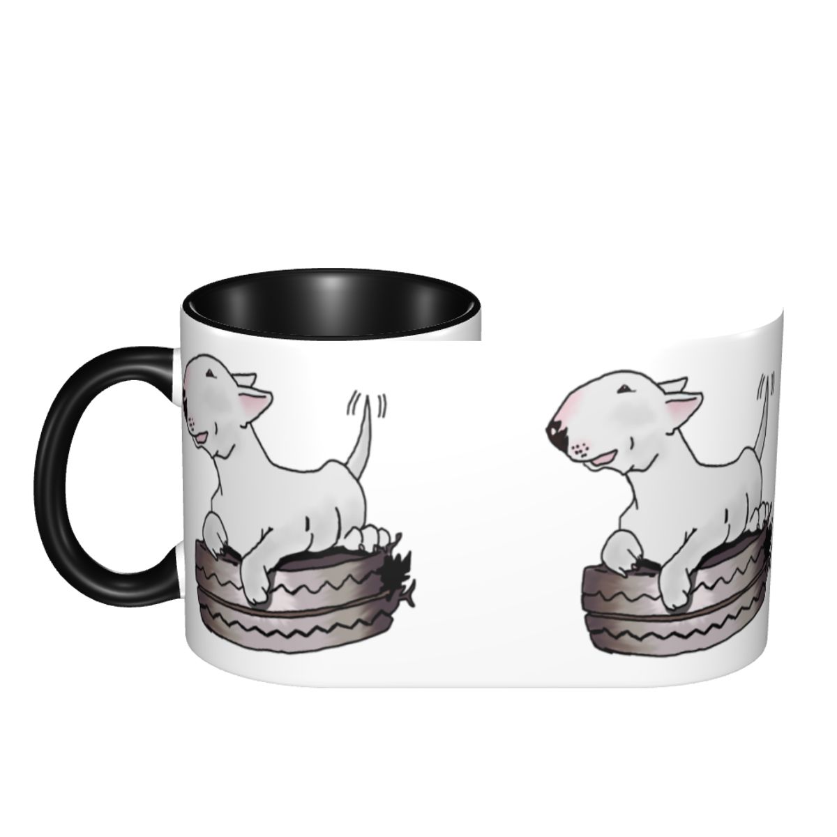 English Bull Terrier Coffee Mu - Coffee Tea English avaliação e preço