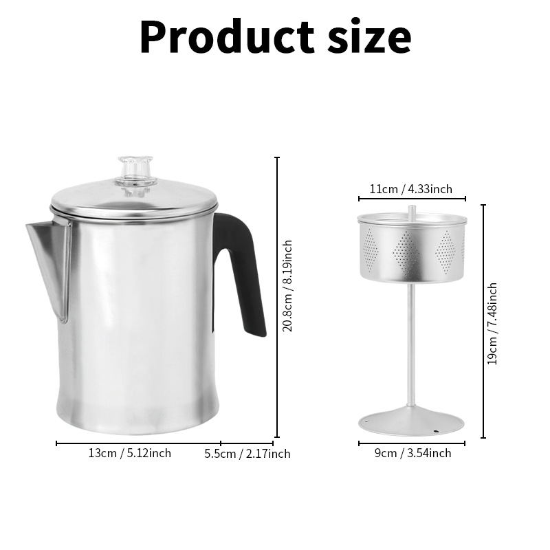 Coffee Percolator Pot Stainles - Coffee Tea Mugs avaliação e preço