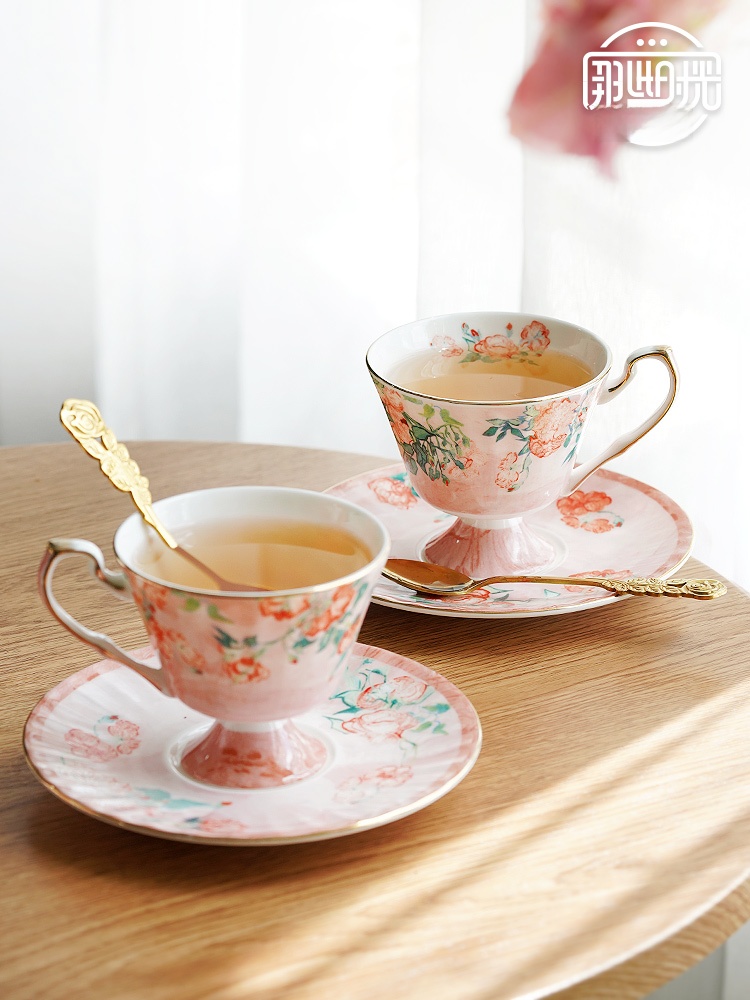 High-End Bone China Afternoon  - Coffee Tea English avaliação e preço