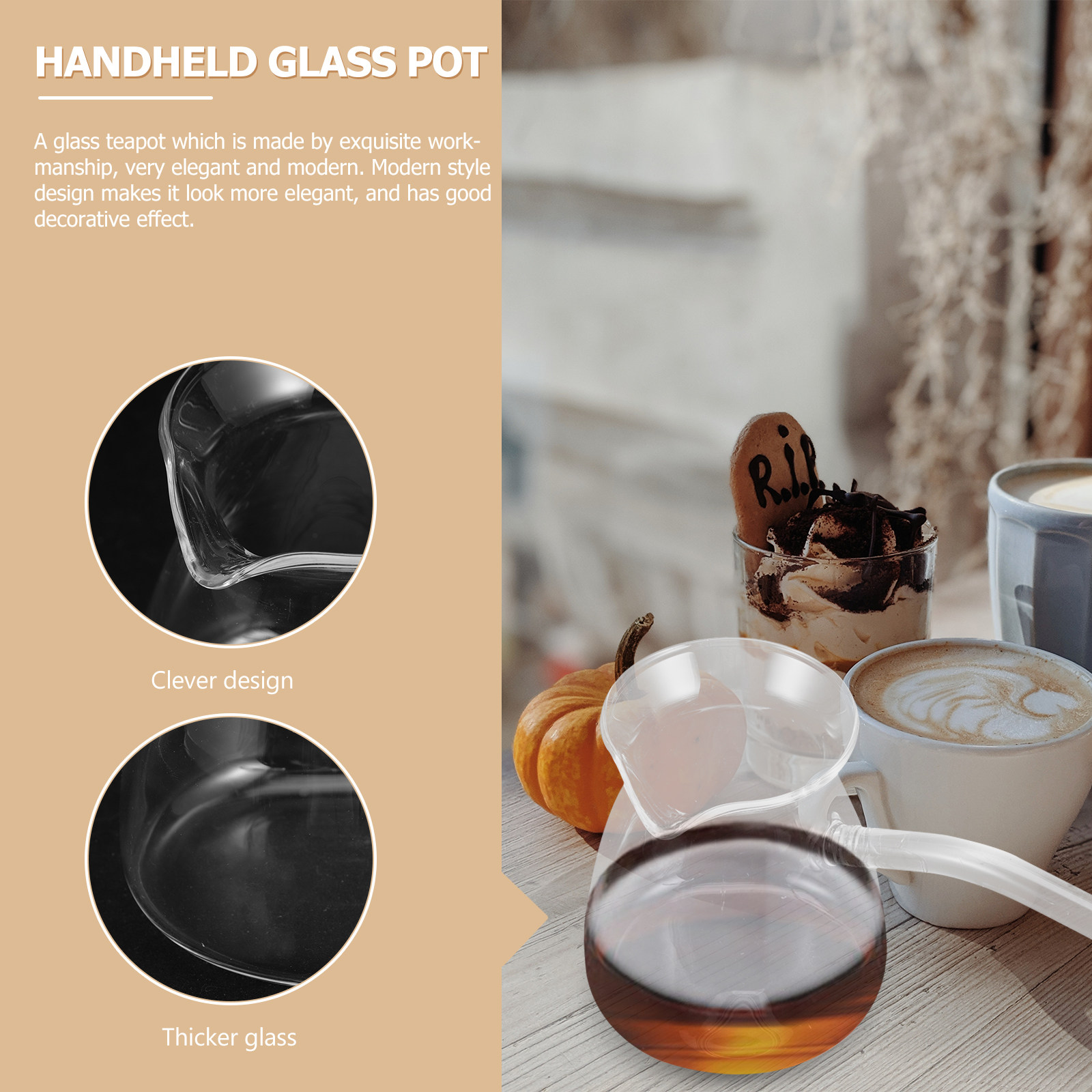 Thickened Glass Tea Pot Resist - Coffee And Tea Glass avaliação e preço