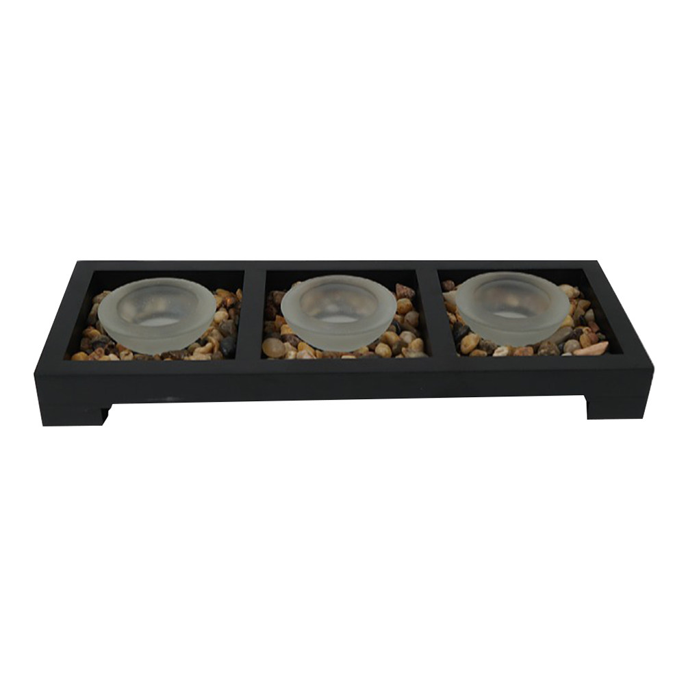 1 Set Glass Tea Light Holders  - Coffee And Tea Glass avaliação e preço