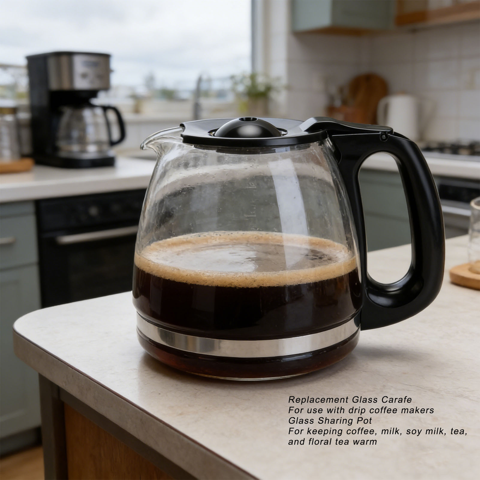 Glass Coffee Carafe Glass Coff - Espresso Cup Saucer avaliação e preço