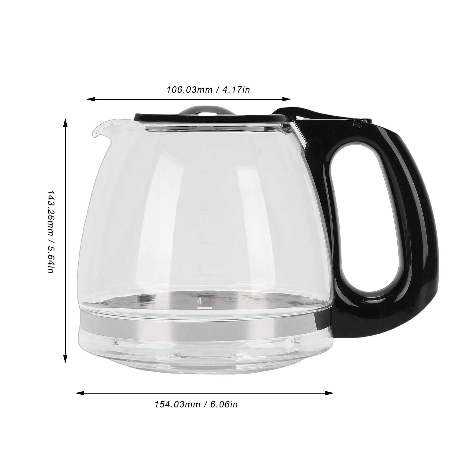 Glass Coffee Carafe Glass Coff - Espresso Cup Saucer avaliação e preço