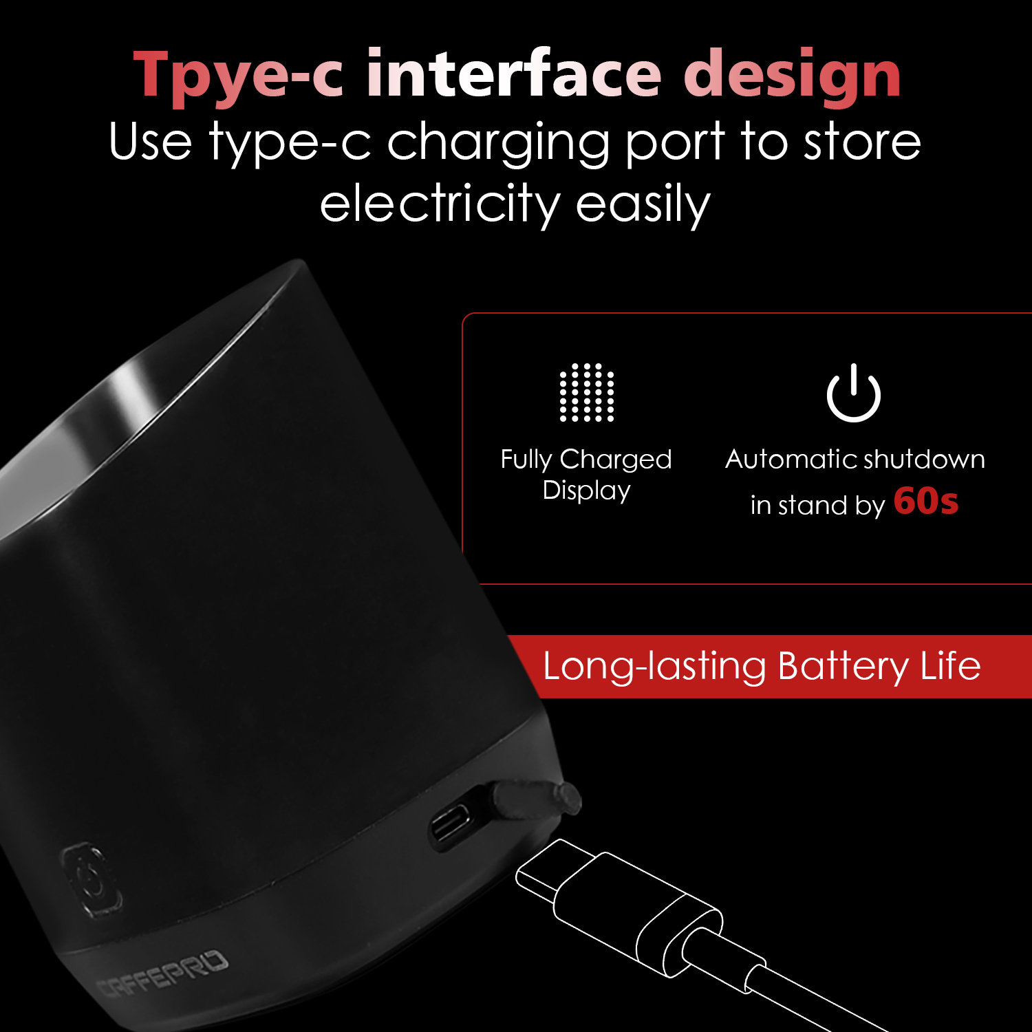 CAFFEPRO Digital Dosing Cup Co - Coffee Tea Mugs avaliação e preço