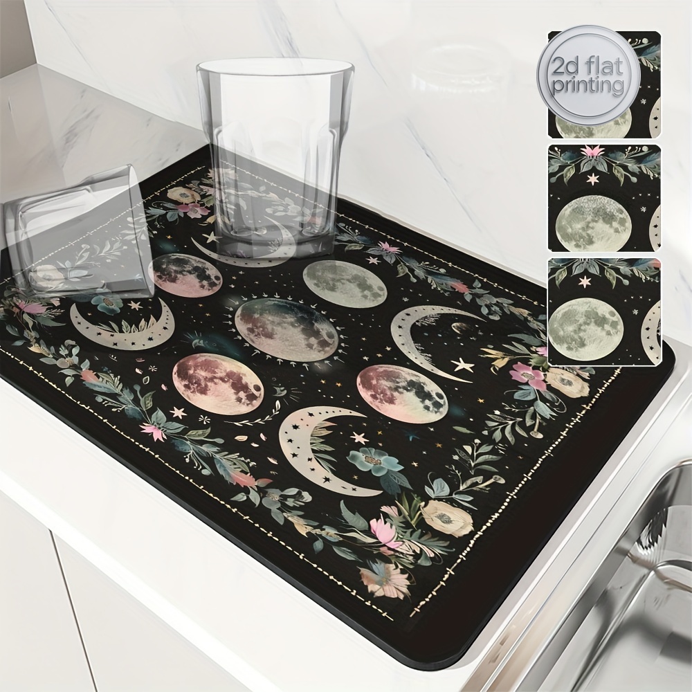 1pc Moonlit Garden Floral Abso - Coffee Tea For Garden avaliação e preço