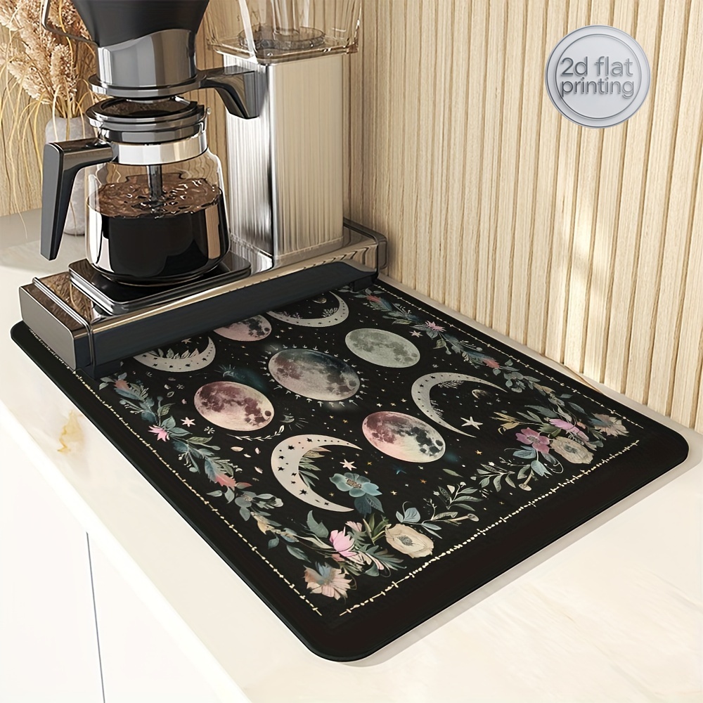1pc Moonlit Garden Floral Abso - Coffee Tea For Garden avaliação e preço
