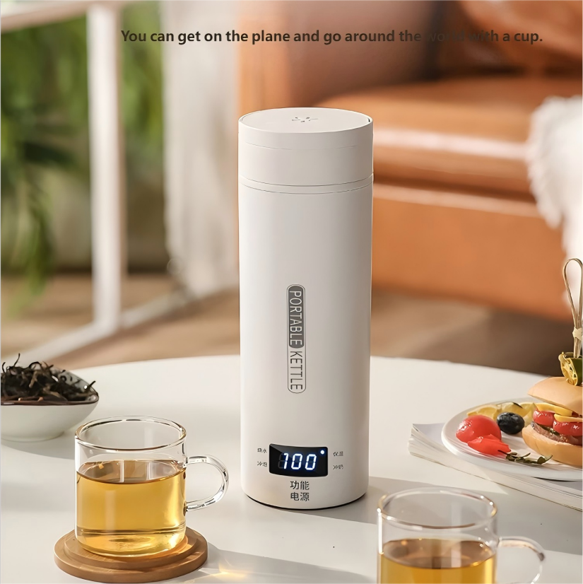 HOMEFISH 450ML Electric Kettle - Coffee Tea Menu avaliação e preço