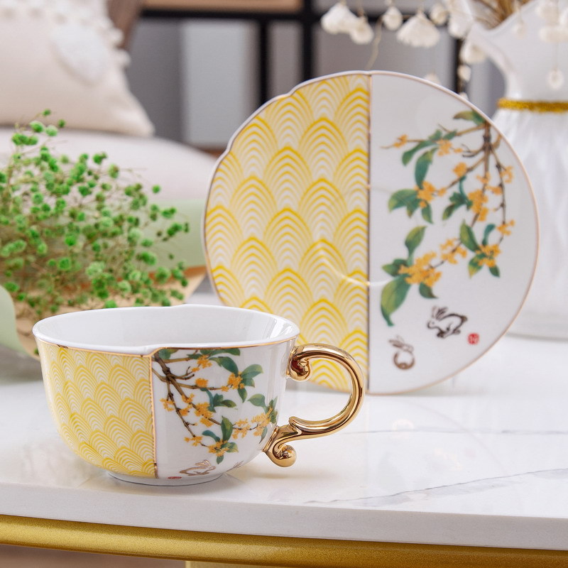 Rabbit Chinese Ceramic Exquisi - Coffee Tea English avaliação e preço