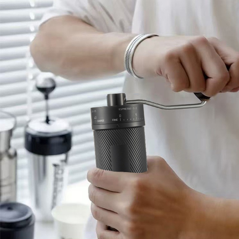 Hand-cranked Italian-style man - Burr Hand Grinder avaliação e preço