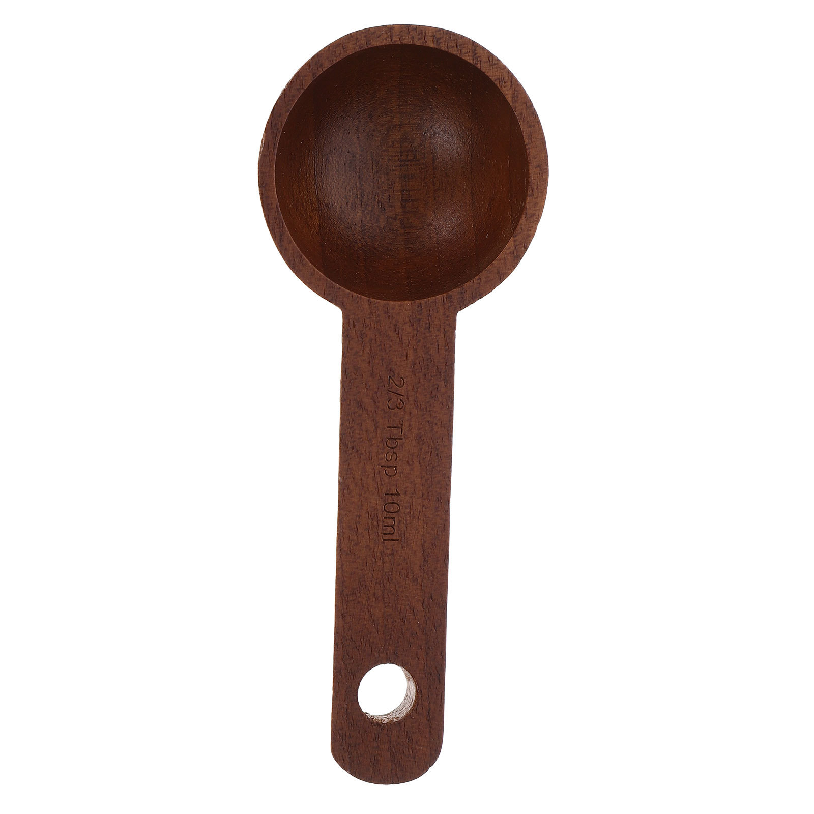 1pc Black Walnut Wood Measurin - Coffee Tea Uses avaliação e preço