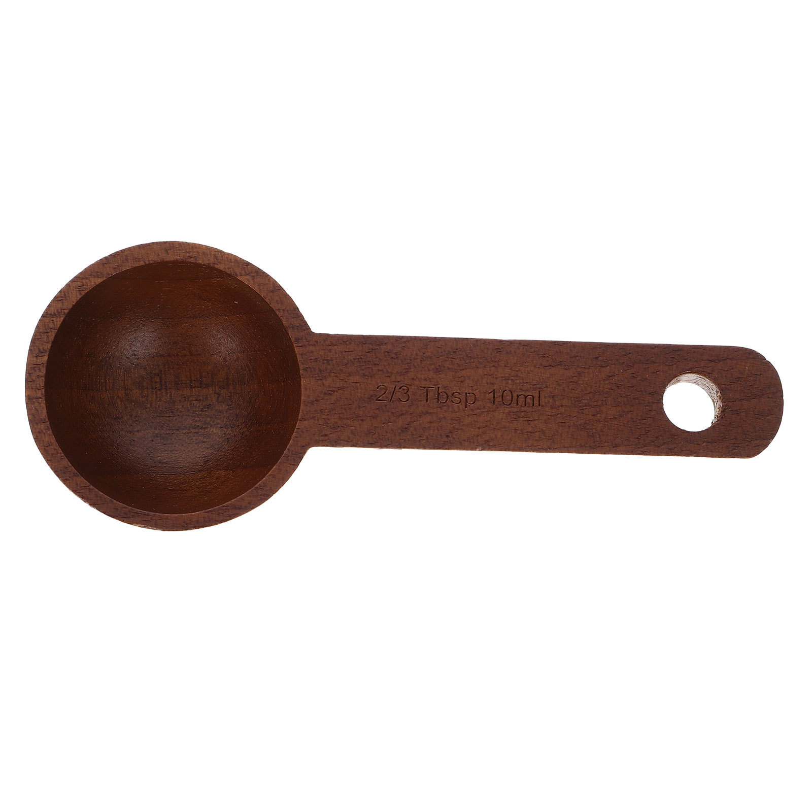 1pc Black Walnut Wood Measurin - Coffee Tea Uses avaliação e preço