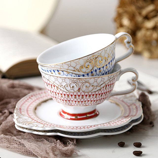 European Ceramic Coffee Cup, H - Coffee Tea English avaliação e preço