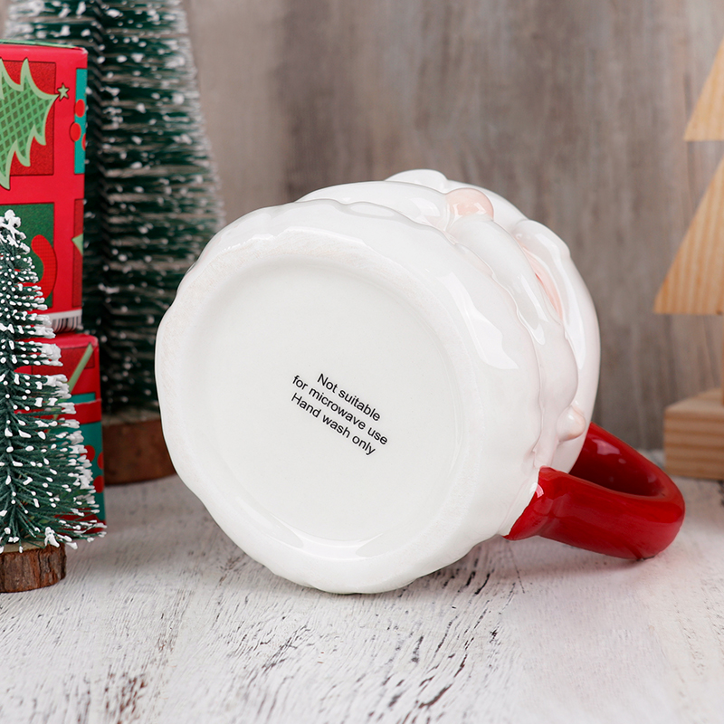 Christmas 3D Santa Ceramic Mug - Coffee Tea Festival avaliação e preço