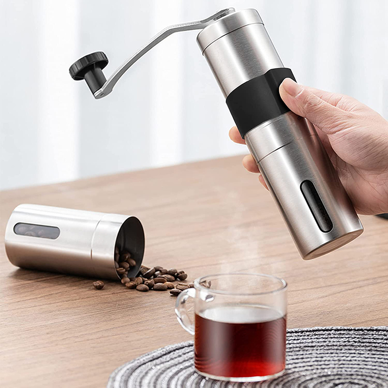 Premium Portable Manual Coffee - Burr Hand Grinder avaliação e preço