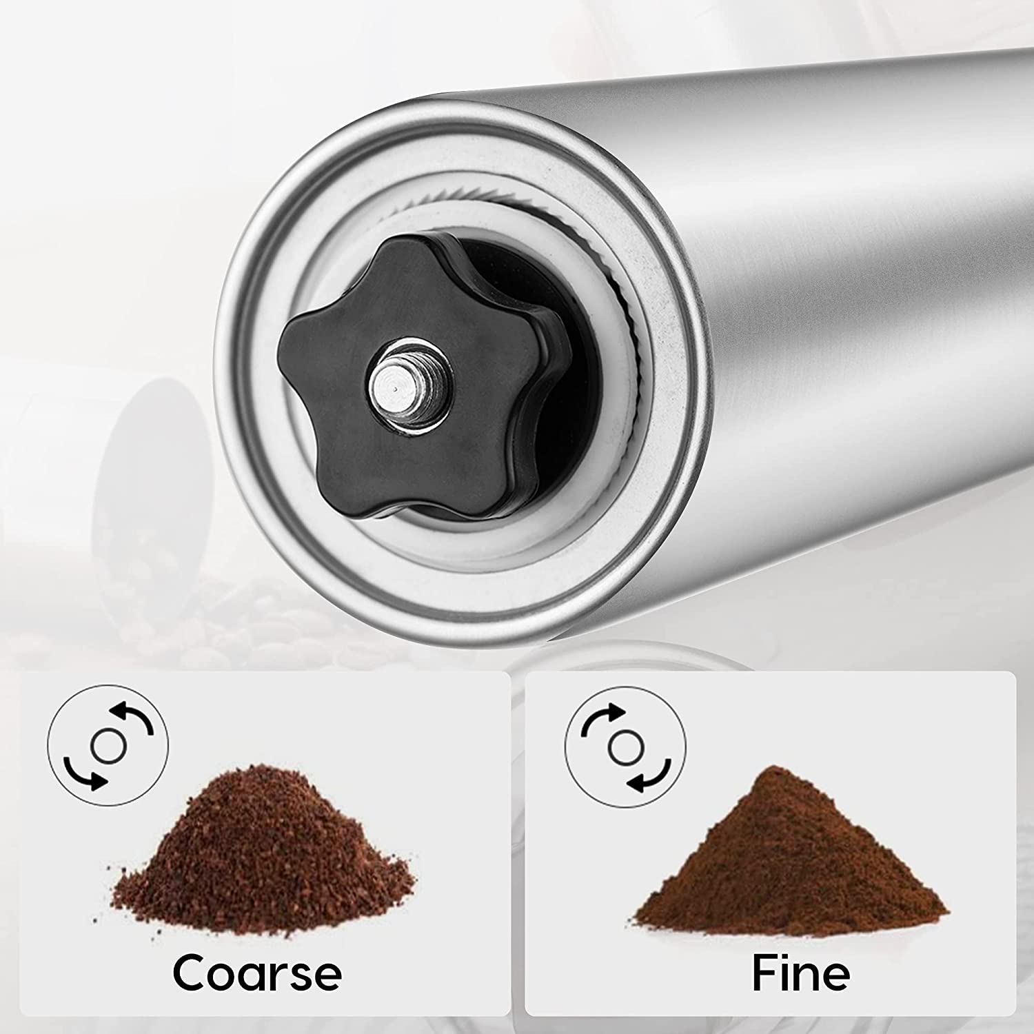 Premium Portable Manual Coffee - Burr Hand Grinder avaliação e preço