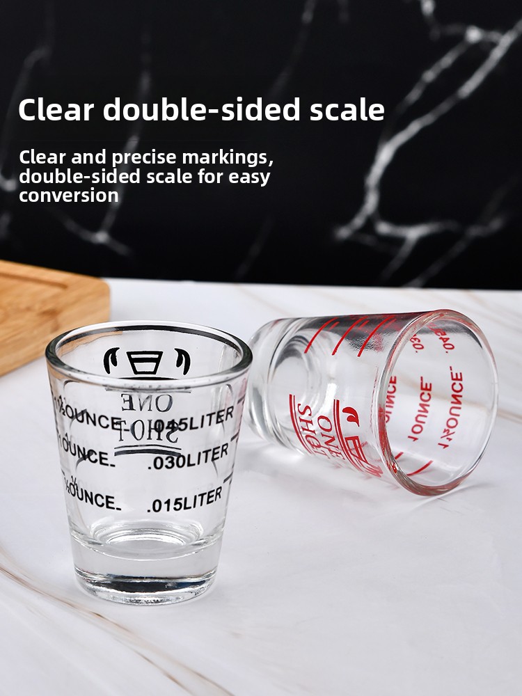 Glass Ounce Cup Double Headed  - Coffee And Tea Glass avaliação e preço