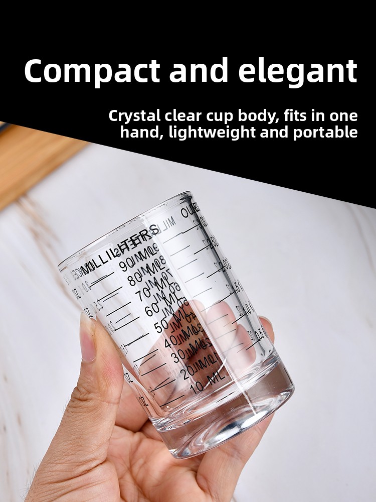 Glass Ounce Cup Double Headed  - Coffee And Tea Glass avaliação e preço