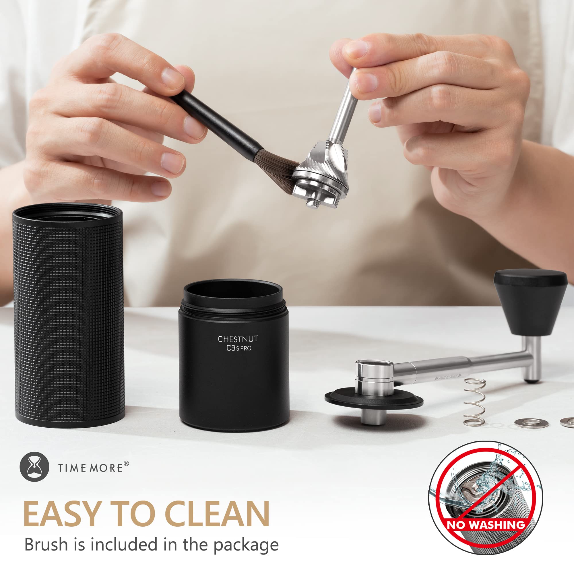 TIMEMORE Chestnut C3S Pro / C3 - Burr Hand Grinder avaliação e preço