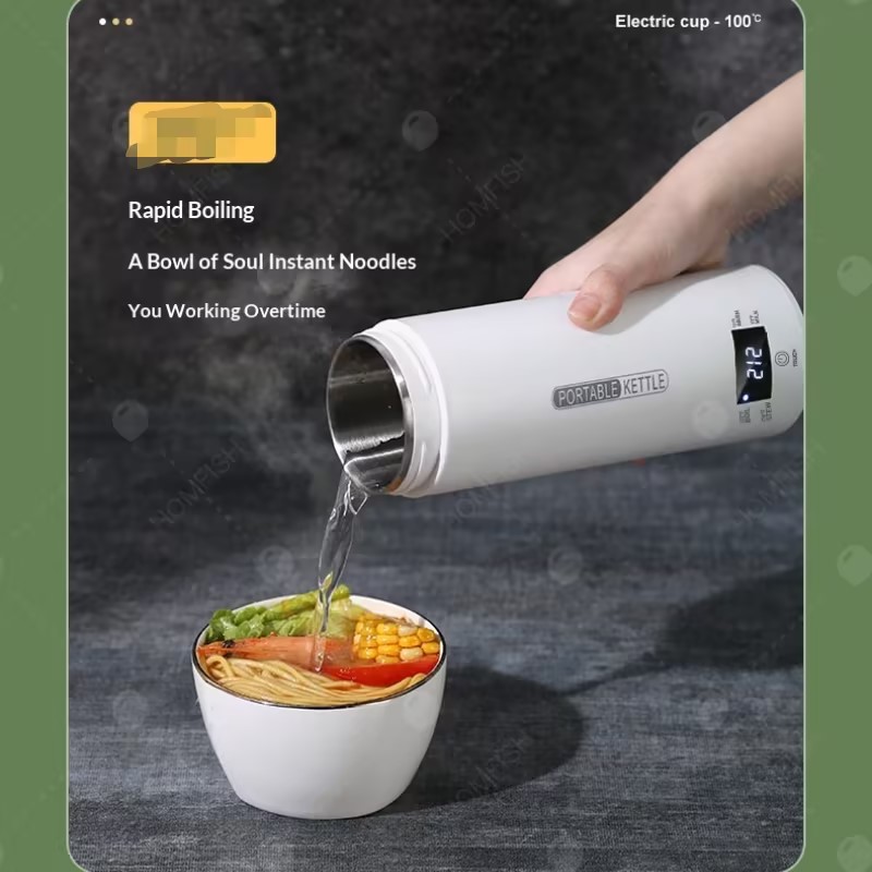 450ML Electric Kettles Portabl - Coffee Tea Menu avaliação e preço