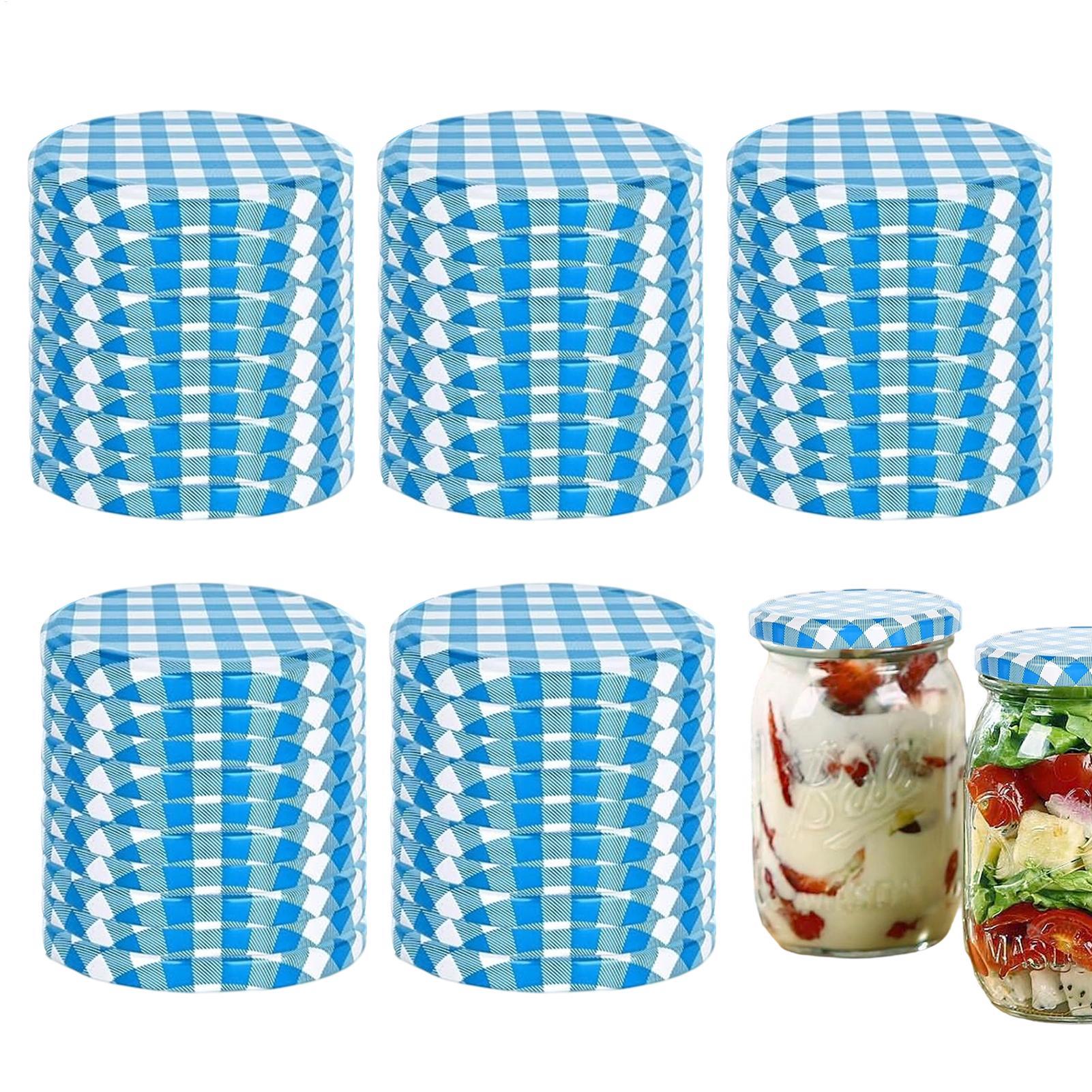Canning Jar Lids 50 Piece Leak - Coffee Tea & Jane avaliação e preço