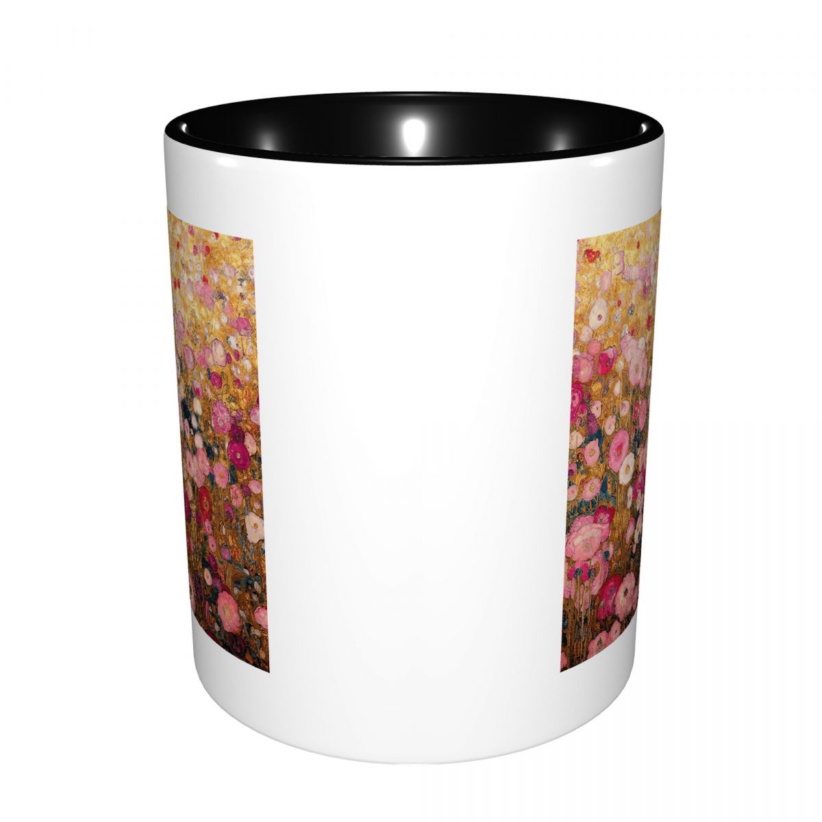 Gustav Klimt Pink Flower Garde - Coffee Tea For Garden avaliação e preço