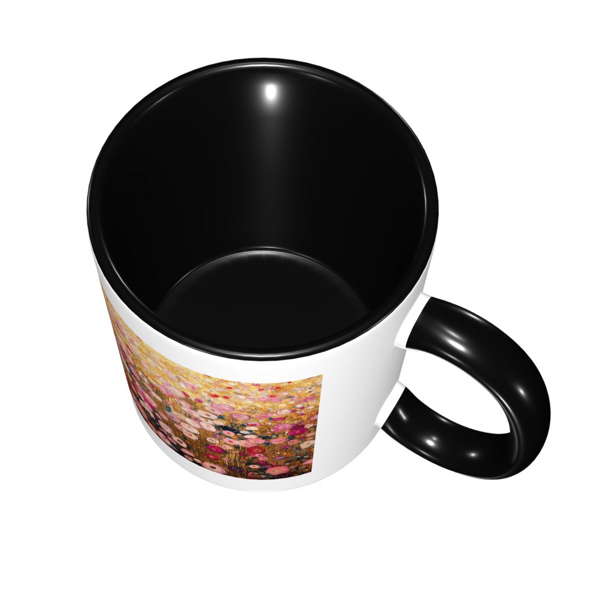 Gustav Klimt Pink Flower Garde - Coffee Tea For Garden avaliação e preço