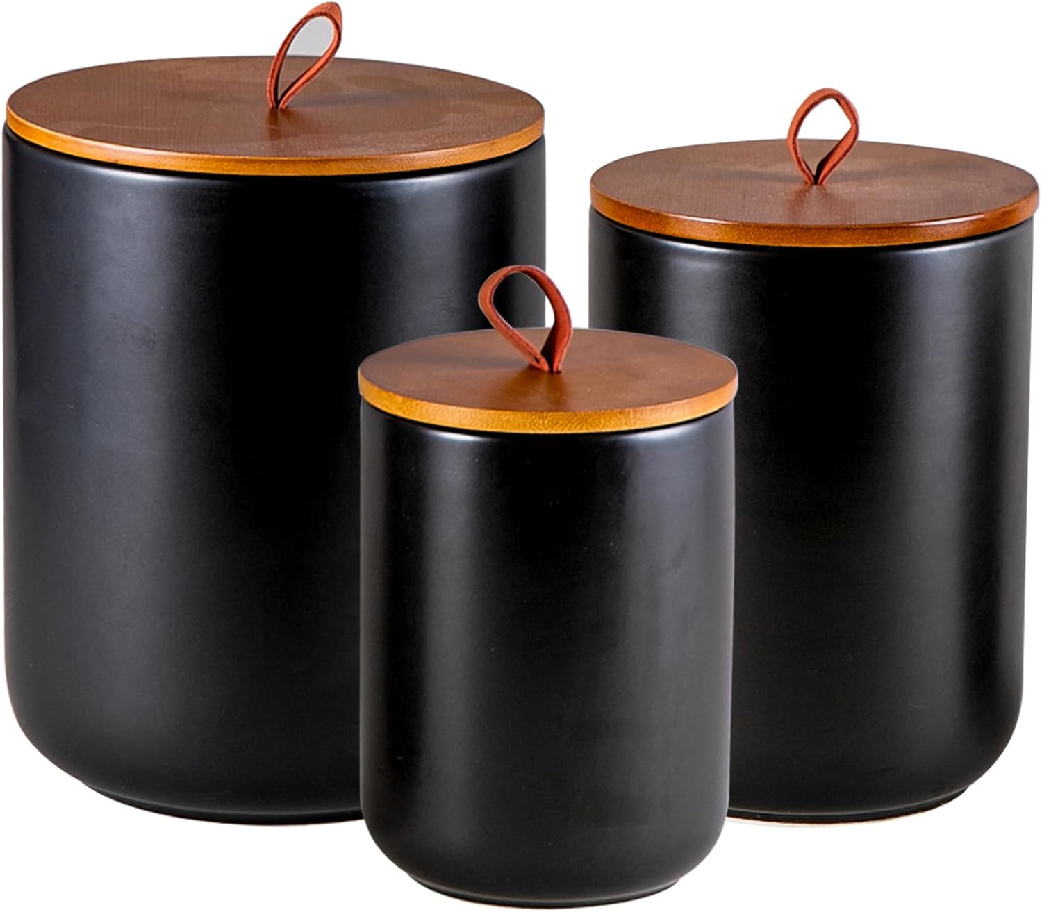 Ceramic Canister Set (30 oz, 4 - Coffee And Tea Glass avaliação e preço