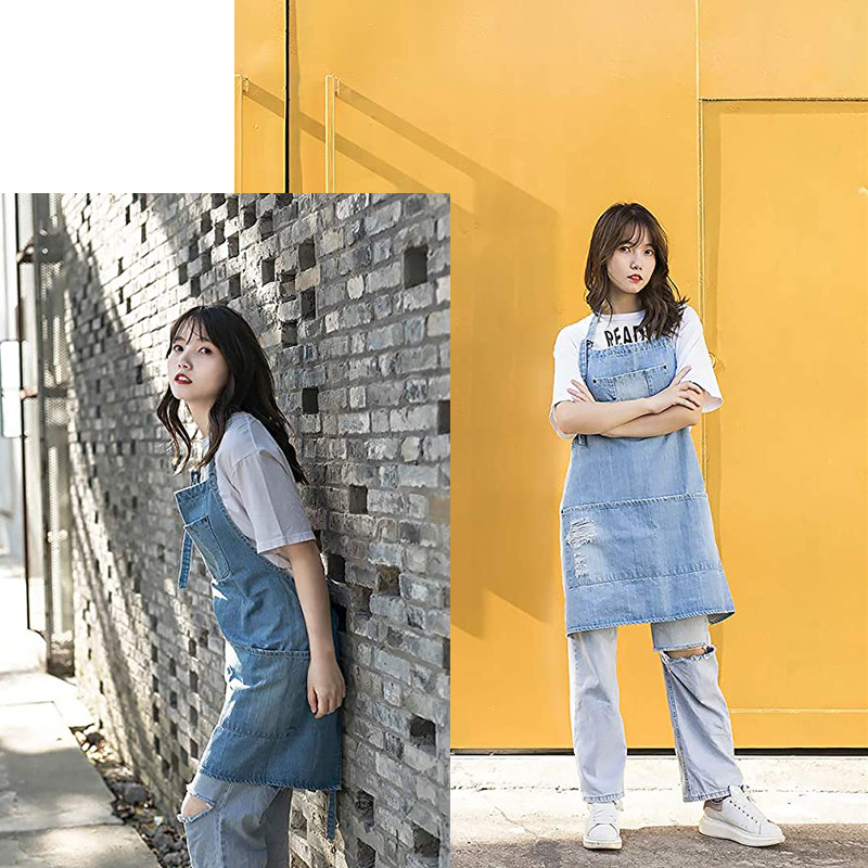 Japanese Washed Cotton Denim A - Coffee Tea For Garden avaliação e preço