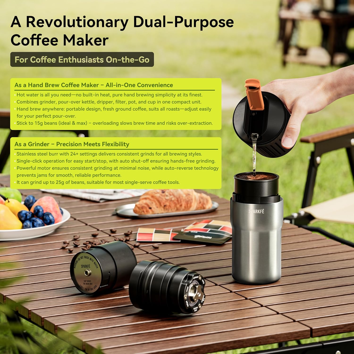 Electric Conical Burr Grinder  - Burr Hand Grinder avaliação e preço