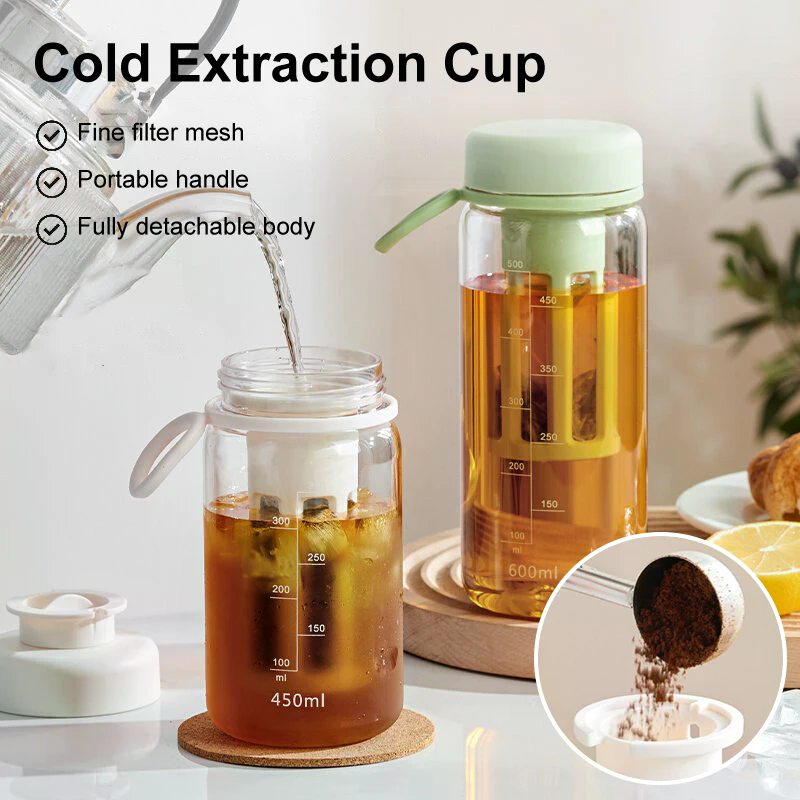 Cold Brew Coffee Pot High-capa - Espresso Cup Saucer avaliação e preço