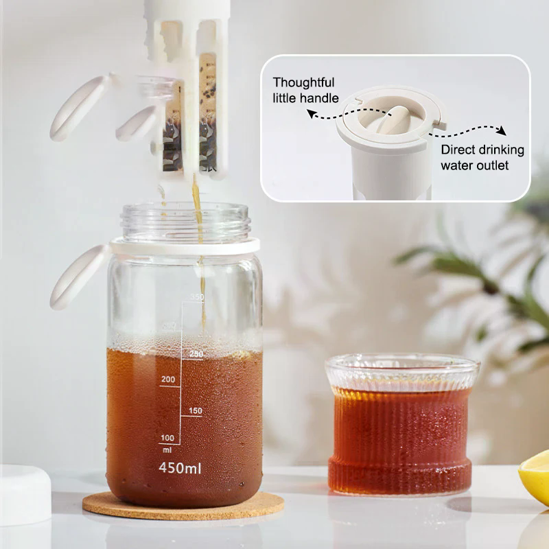 Cold Brew Coffee Pot High-capa - Espresso Cup Saucer avaliação e preço