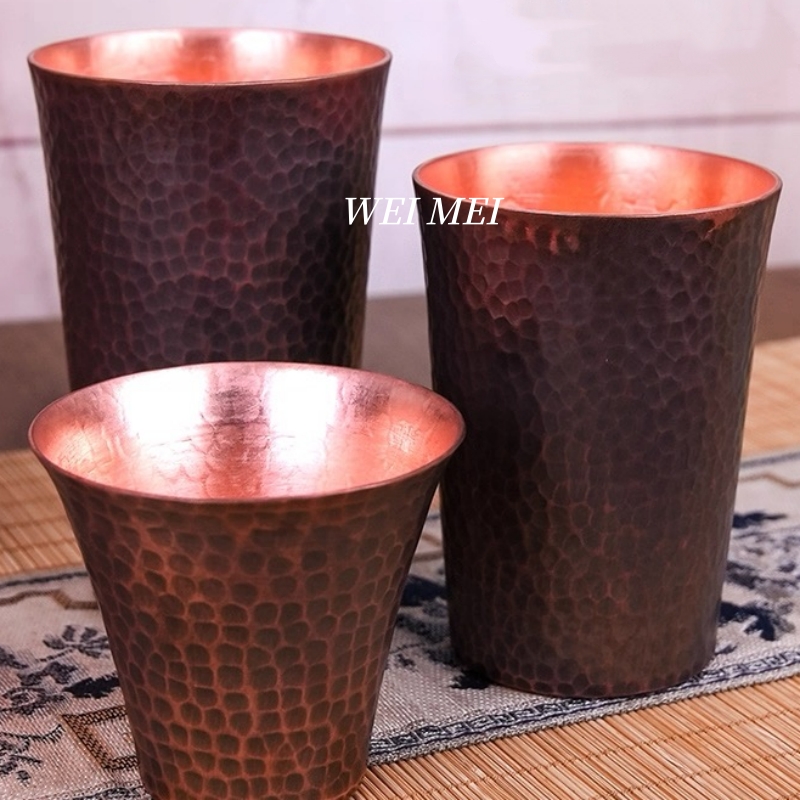 Vintage Copper Coffee Mug,Hand - Coffee Tea Uses avaliação e preço