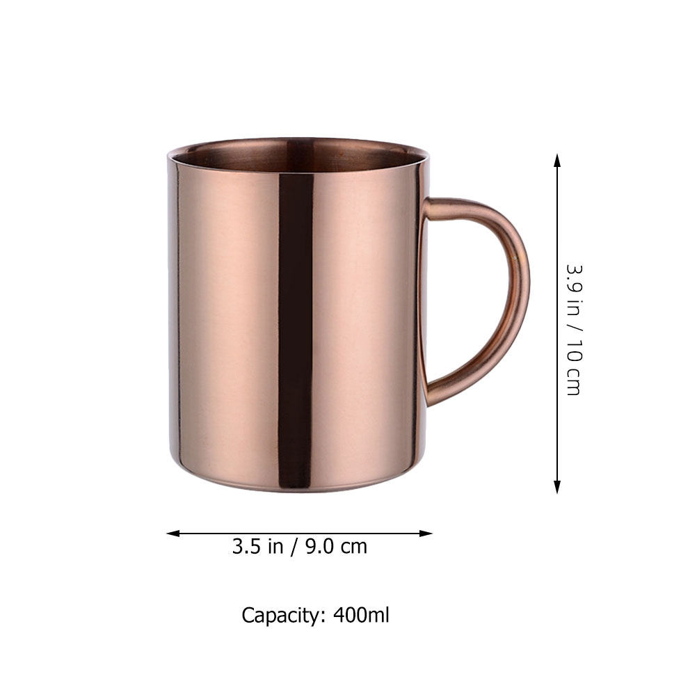 2Pcs Stainless Steel Mug Set D - Coffee Tea Uses avaliação e preço