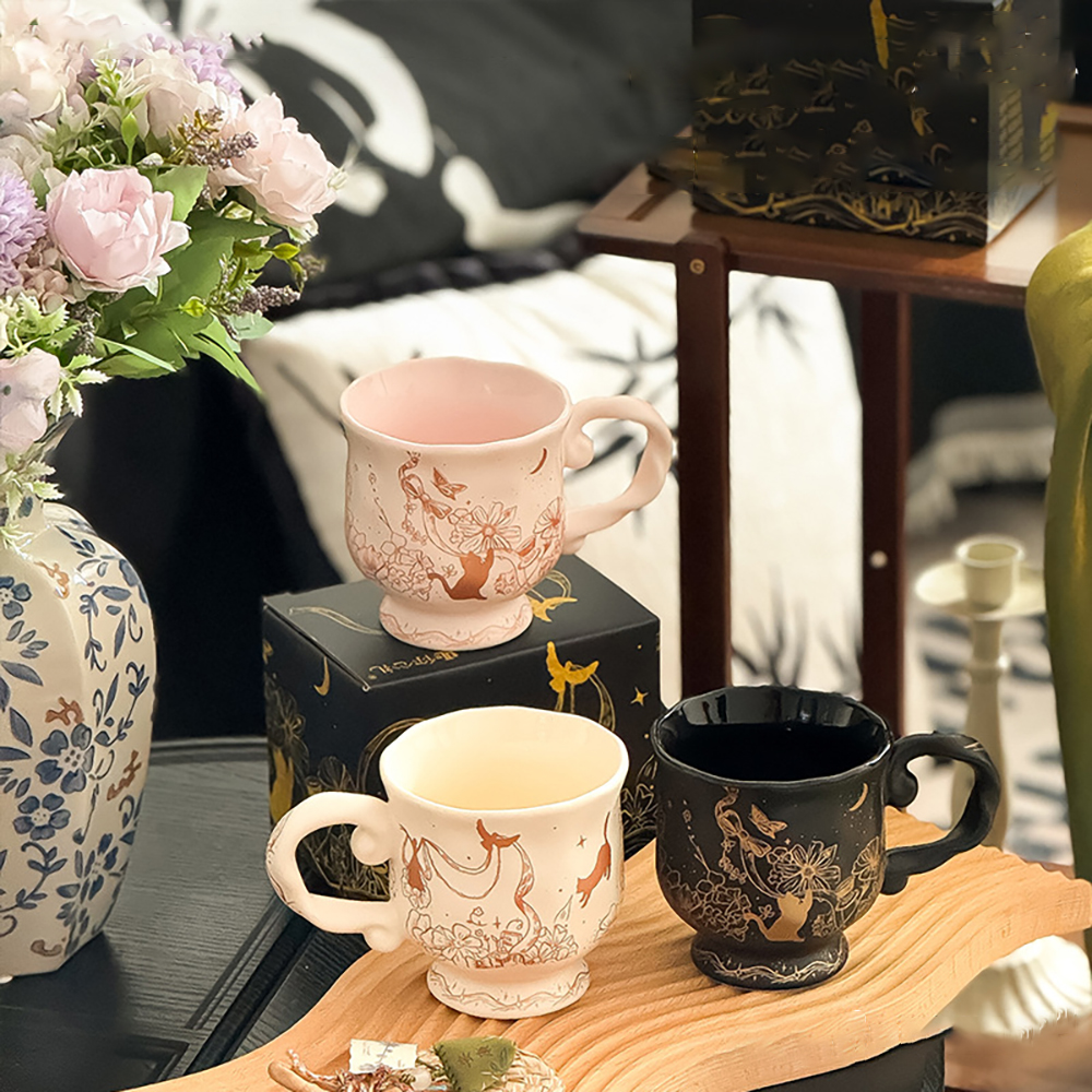 Luxury Afternoon Tea Cups Blos - Coffee Tea Uses avaliação e preço