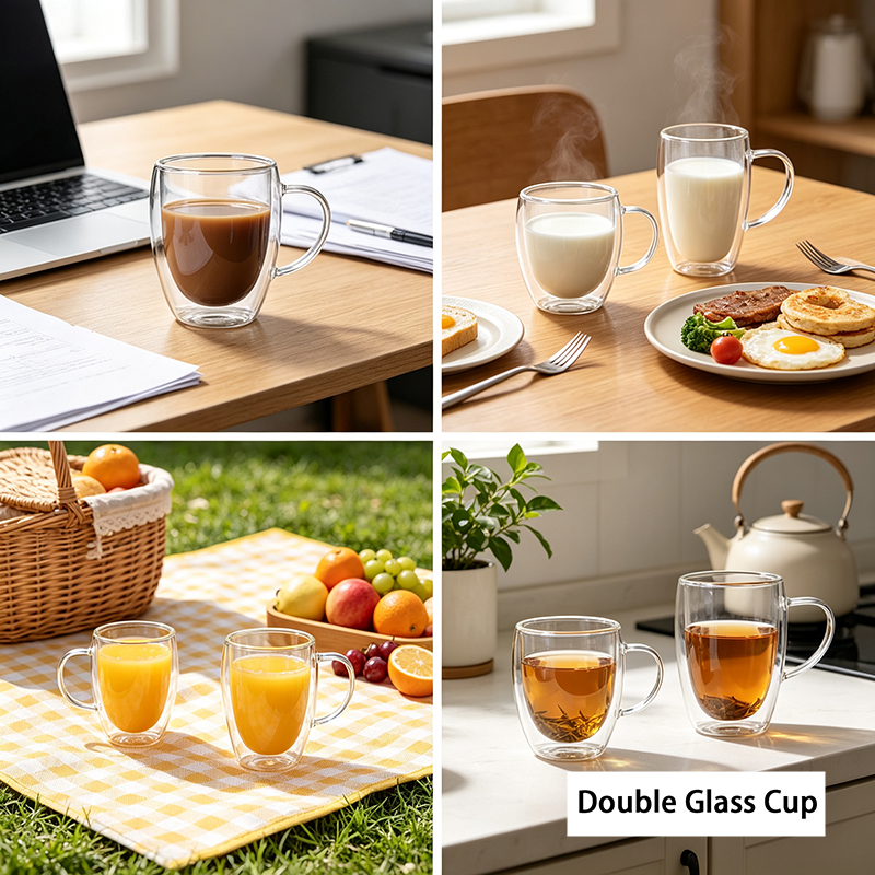 80/150/250/450/650ml Double-Wa - Coffee Tea Uses avaliação e preço