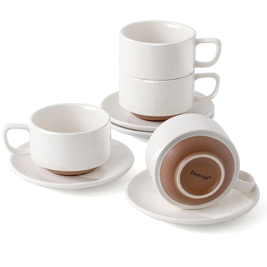 5oz Coffee Cups and Espresso C - Espresso Cup Saucer avaliação e preço