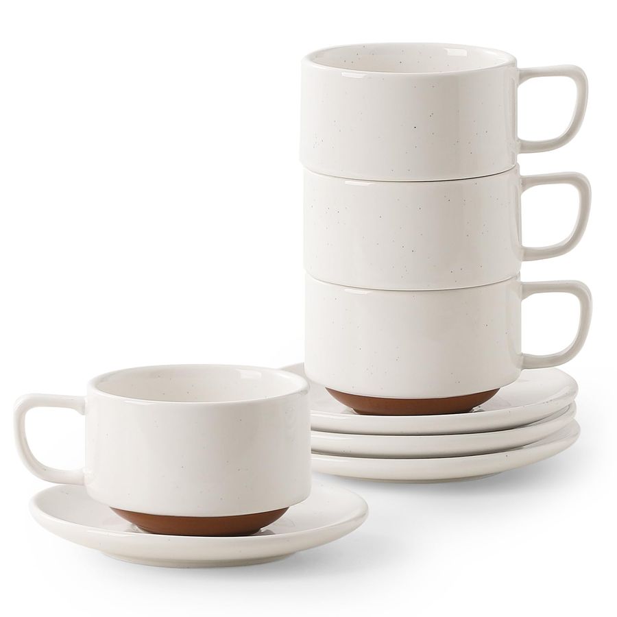 5oz Coffee Cups and Espresso C - Espresso Cup Saucer avaliação e preço