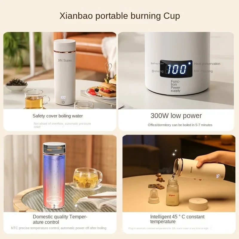 110V/220V Portable Electric Te - Coffee Tea Menu avaliação e preço