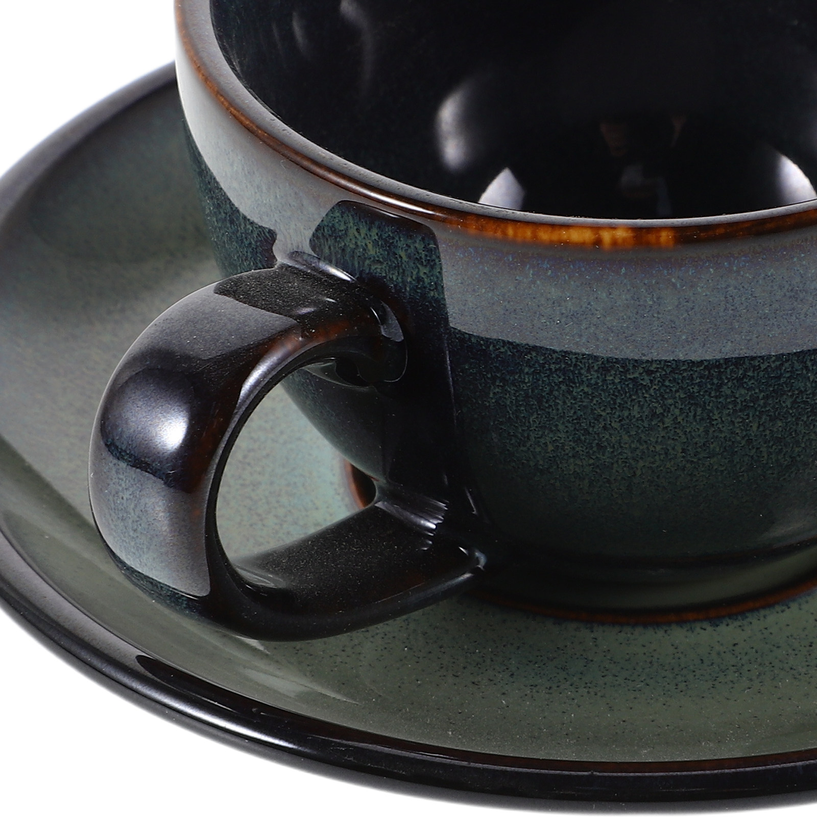 1Set Vintage Ceramic Coffee Cu - Espresso Cup Saucer avaliação e preço