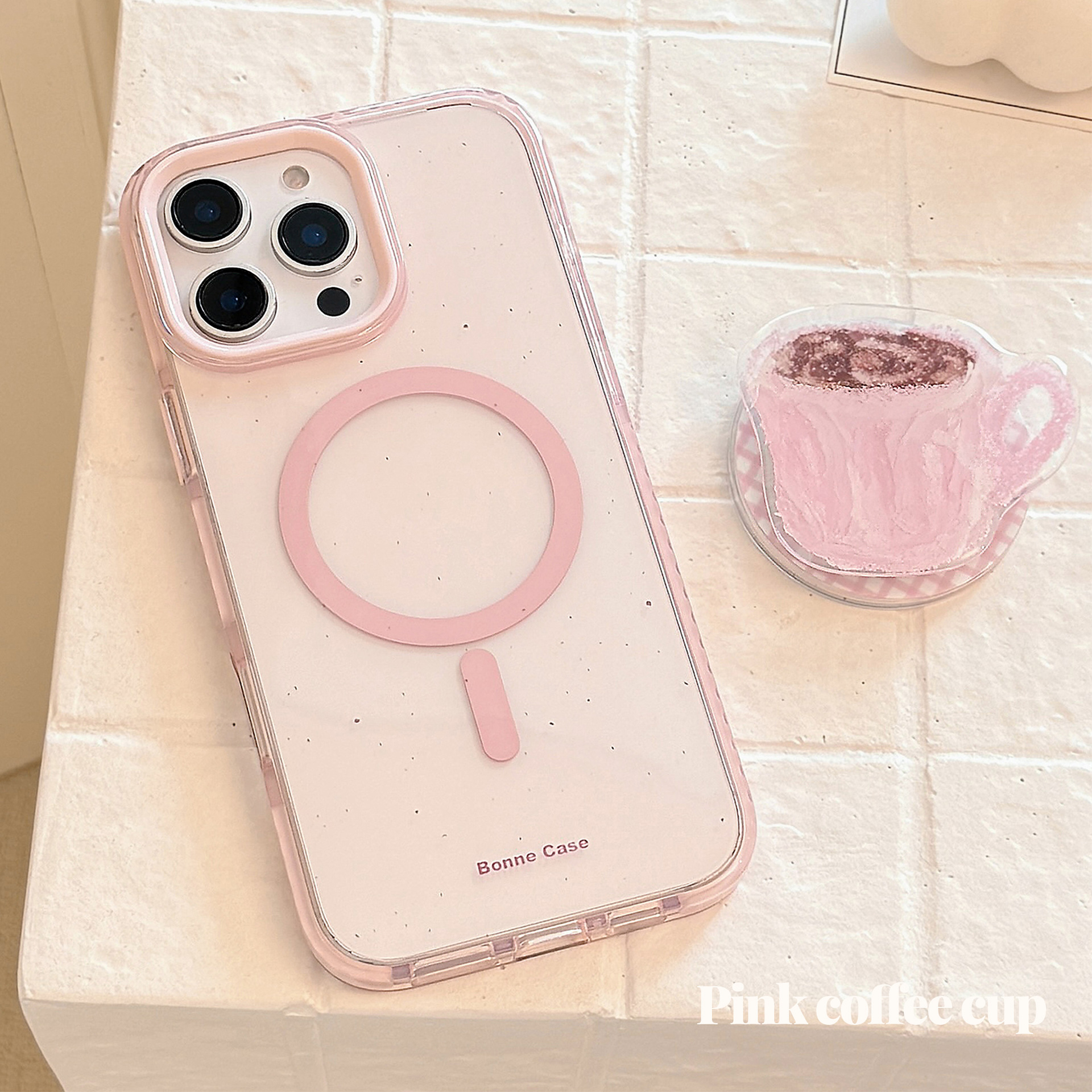 Korean Pink Splash-ink Coffee  - Coffee Tea Mugs avaliação e preço