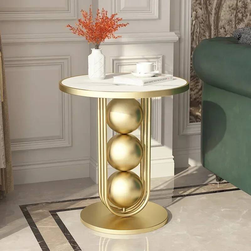 Tea Round Coffee Table Marble  - Coffee Tea For Garden avaliação e preço